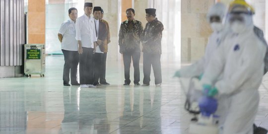 Rumah Ibadah di DKI Mulai Dibuka, Masjid Istiqlal Belum akan Gelar Salat Jumat