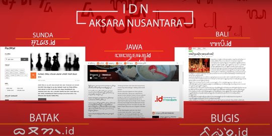 Setelah Jawa, PANDI Siap Daftarkan 6 Aksara Daerah ke ICANN termasuk Sunda dan Batak