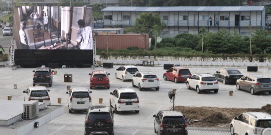 Drive in Cinema, Hiburan Alternatif di Tengah Pandemi