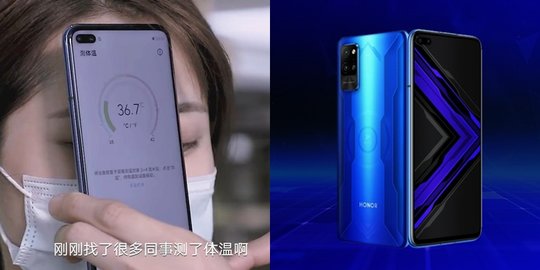 Smartphone Terbaru Dari Honor Dilengkapi Sensor Suhu