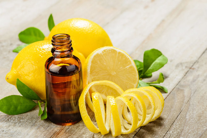 ilustrasi lemon oil