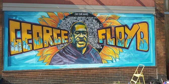 mural george floyd