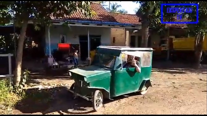 pria ciptakan mobil listrik