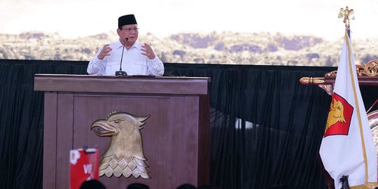Rapimnas Gerindra, 34 DPD Minta Prabowo Kembali Pimpin Partai hingga 2025