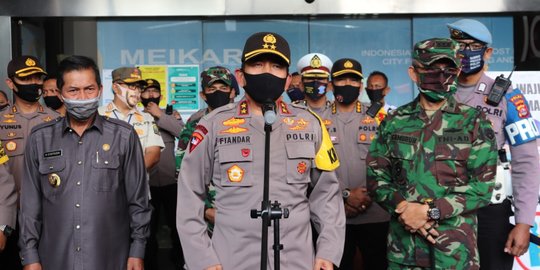 Tinjau Mal di Serang, Kapolda Banten Beri Catatan Soal Protokol Kesehatan