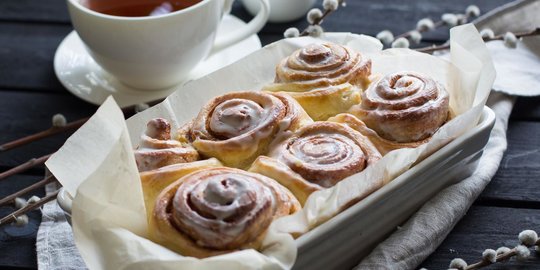 Resep dan Cara Membuat Cinnamon Roll dengan Cream Cheese 