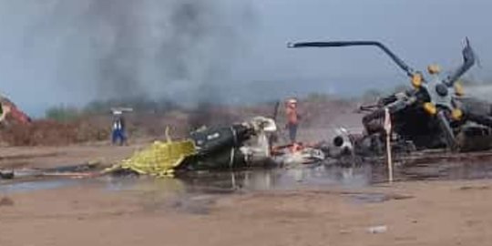 Kronologi Helikopter TNI Jatuh dan Terbakar di Kendal