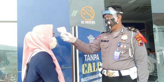 Pelayanan SIM di Polrestabes Semarang Dibuka Lagi, Petugas Awasi Protokol Covid-19