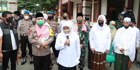 Jelang New Normal, Forpimda Jatim Tinjau Kesiapan Pembukaan Pesantren di Kediri