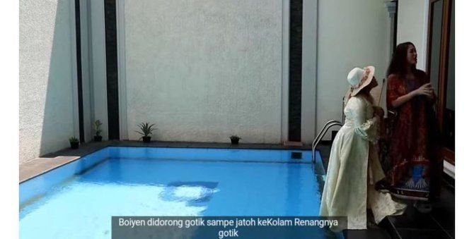 8 potret rumah zaskia gotik dan sirajuddin