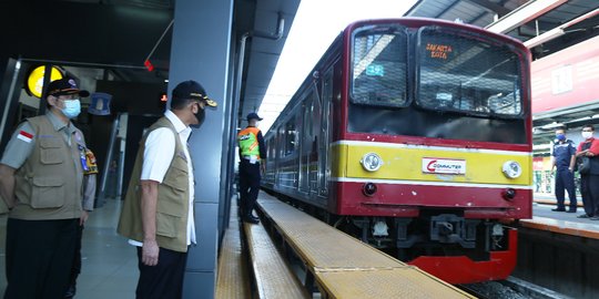 Tinjau Stasiun Manggarai, Doni Monardo Minta Masyarakat Patuh Protokol Kesehatan