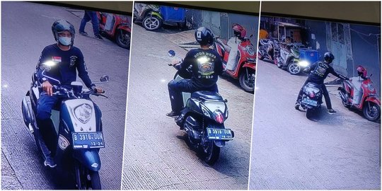 Waspada, Pencuri Berpakaian Rapi Gasak Barang Milik Kurir di Jakarta Pusat