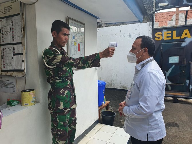 komjen firli bahuri sidak rutan kpk