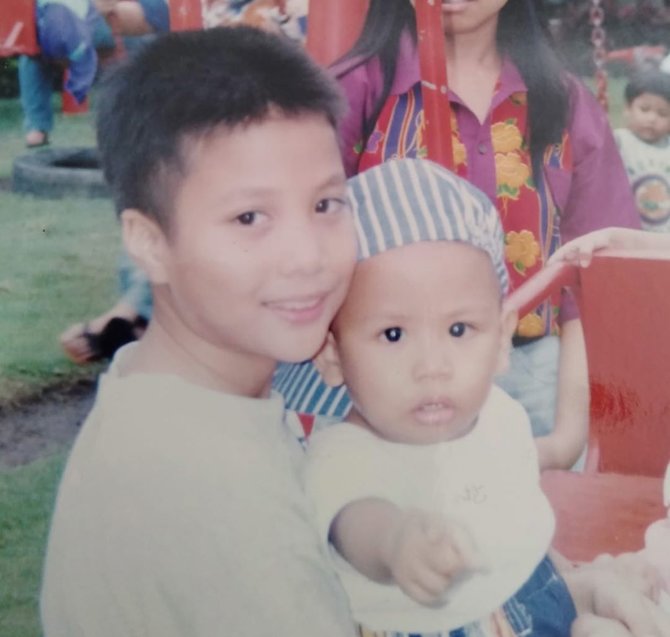 foto masa kecil dikta