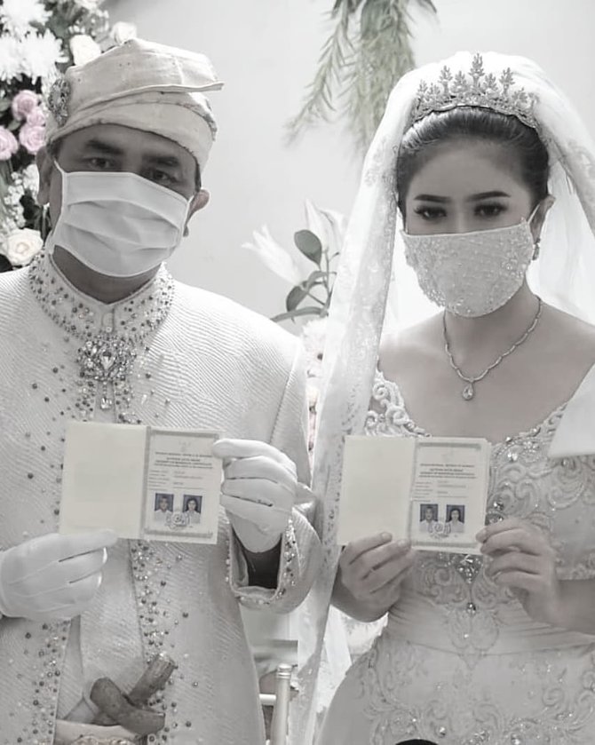 ini 6 momen pernikahan qory sandioriva putri indonesia 2009