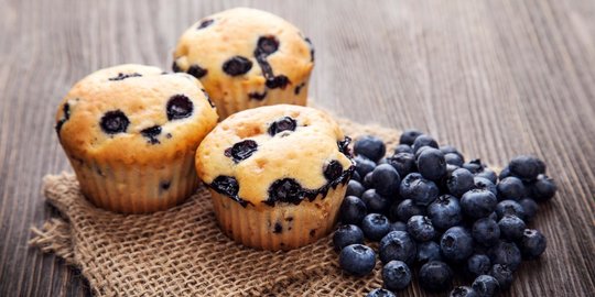 Resep Blueberry Muffin Simpel, Enak, dan Lembut