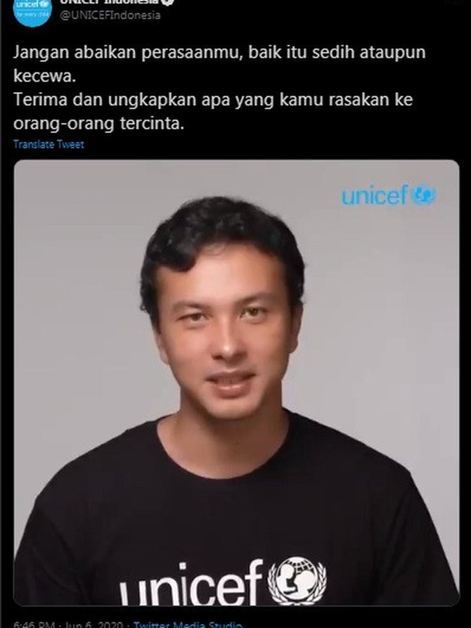 nicholas saputra unicef