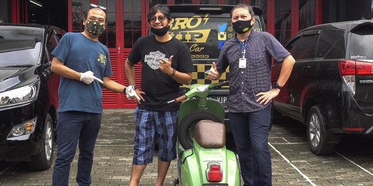 Andre Taulany Modifikasi Vespa Klasik, Kuras Kantong Rp 55 Juta, tapi Bisa Lebih
