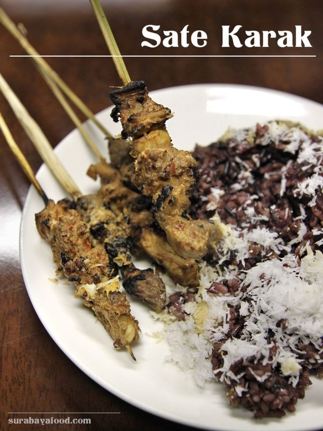 sate karak kuliner legendaris surabaya