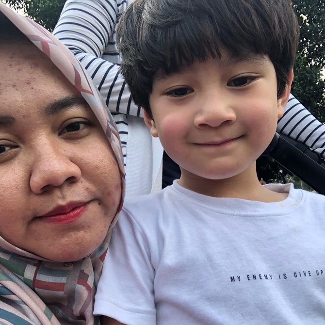 transformasi mengemaskan wajah rafathar
