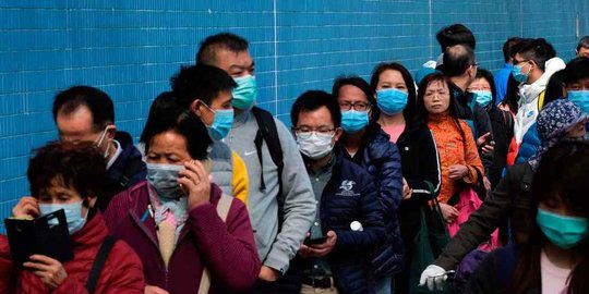 pemakaian masker secara luas dapat cegah gelombang kedua covid-19