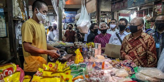 Menkop UKM Tinjau Pasar Tradisional