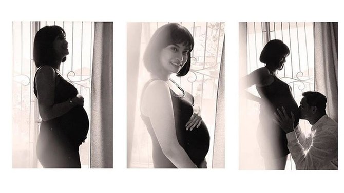 ini 6 potret maternity shoot vanessa angel jelang lahiran