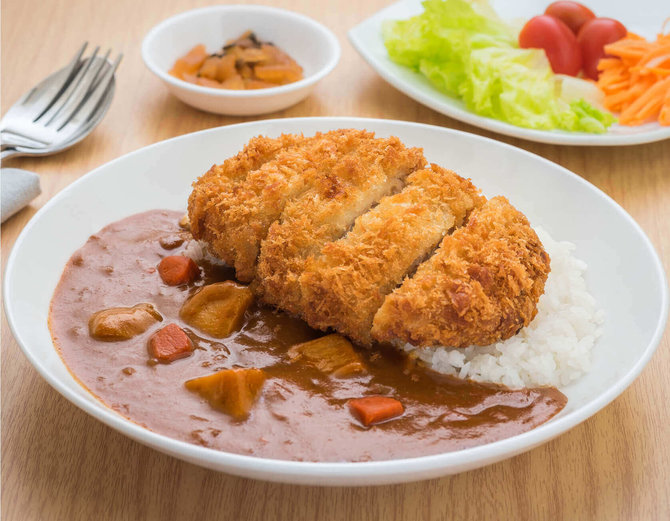 ilustrasi chicken katsu