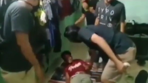 viral video pelaku curanmor diberi kejutan ultah oleh polisi