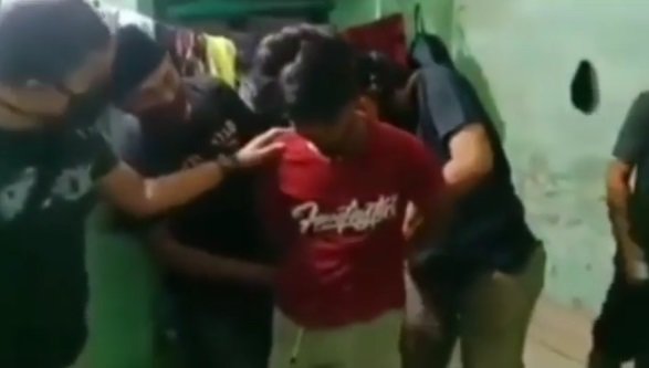 viral video pelaku curanmor diberi kejutan ultah oleh polisi