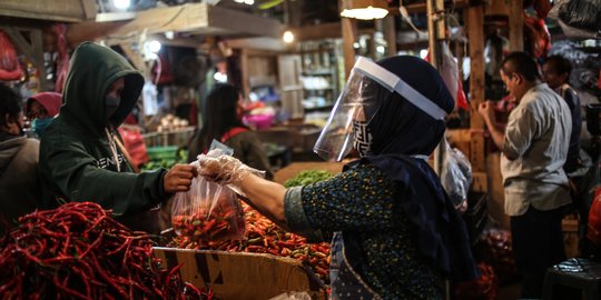 Keluarkan Pengunjung yang Membandel, Ini 4 Protokol Kesehatan ala Pasar Jaya