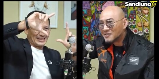 Ditanya Sandiaga Uno Berapa Penghasilan dari Youtube, Ini Jawaban Deddy Corbuzier