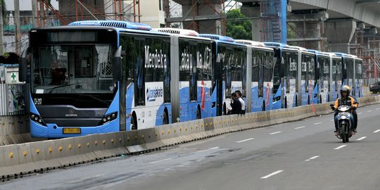 Selama Masa Transisi, Penumpang Bus Transjakarta Naik 22 Persen