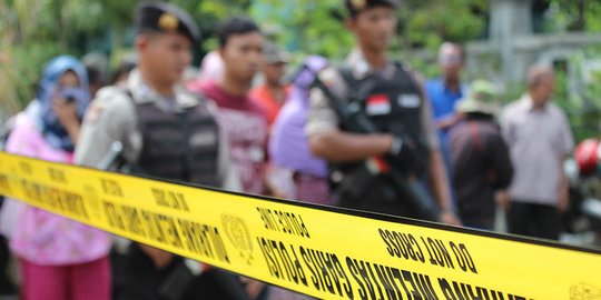 Polisi Sedang Tidur Ditusuk 9 Kali, Senjata Laras Panjang Dibawa Kabur