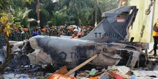 Sebelum Jatuh Menimpa Rumah di Kampar, Pesawat Tempur TNI AU Sedang Latihan