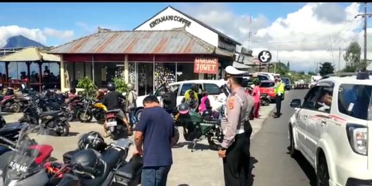 Meski Masih Ditutup, Kawasan Kintamani Bali sempat Dipenuhi Wisatawan
