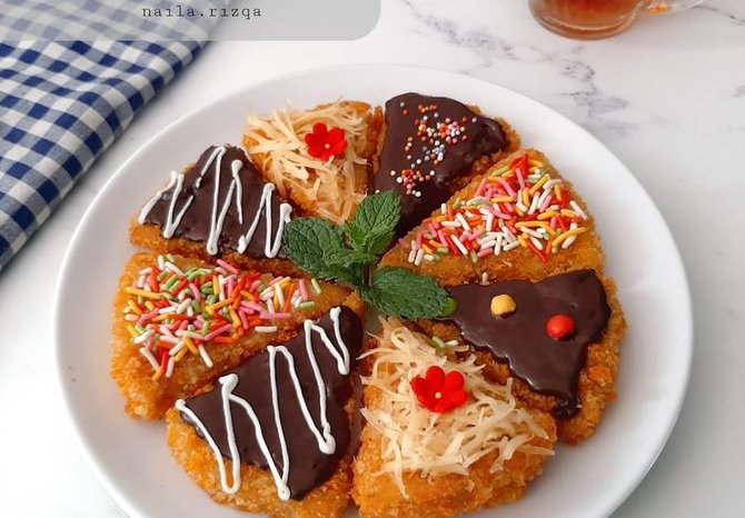 kreasi nugget pisang