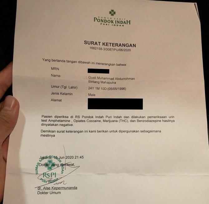 Bintang Emon Beri Bukti Sangkal Pakai Narkoba, Komentar Para Artis ...
