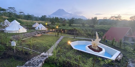 Siap Dibuka, Penginapan Outdoor di Lereng Merapi Ini Terapkan Protokol Kesehatan