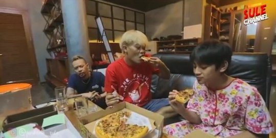 'Diculik' ke Rumah, Begini Momen Kebersamaan Sule dengan Kenzi Anak Andre Taulany