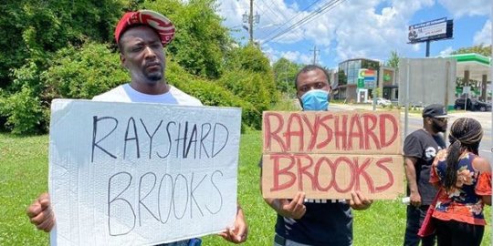 Keluarga Korban Penembakan Polisi AS Rayshard Brooks Tuntut Keadilan