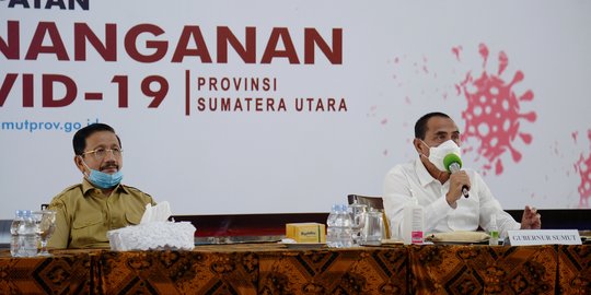 Edy Rahmayadi Datangi 2 Pusat Perbelanjaan Cek Kesiapan Penerapan New Normal