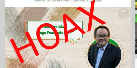 CEK FAKTA: Hoaks Tulisan Mencatut Nama Sekretaris Umum PP Muhammadiyah Soal RUU HIP