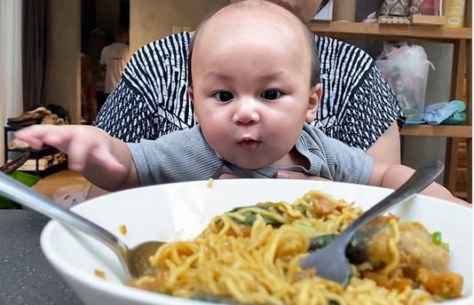 potret menggemaskan kiano