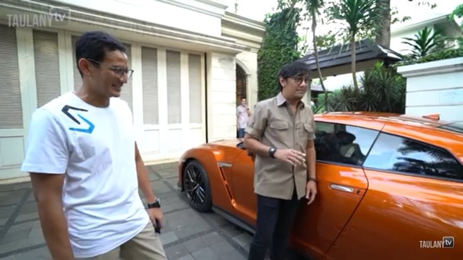 andre taulany dan sandiaga uno