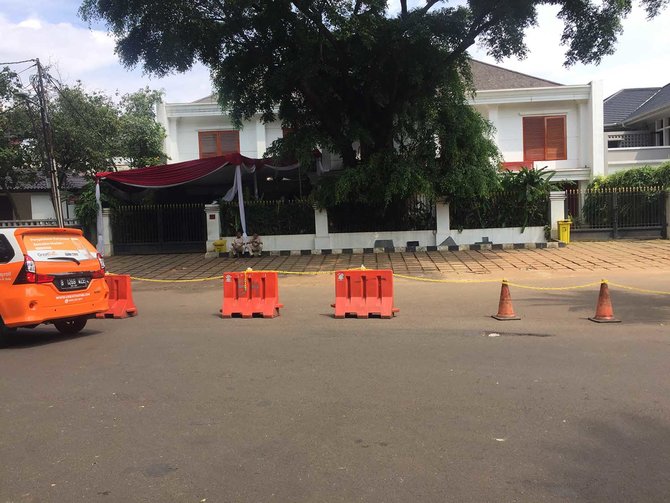 rumah prabowo sepi simpatisan