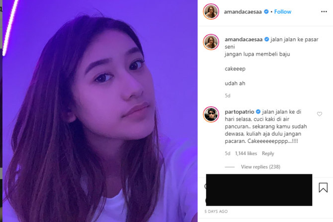 parto tak restui kedekatan anaknya dengan billy syahputra