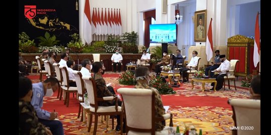 Pertama Kali Jokowi Kembali Gelar Sidang Paripurna Secara Tatap Muka Sejak Pandemi