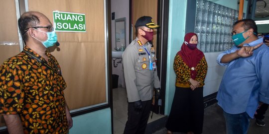 Kapolres Malang Cek Protokol Kesehatan Cegah Covid-19 di Pabrik Sampoerna