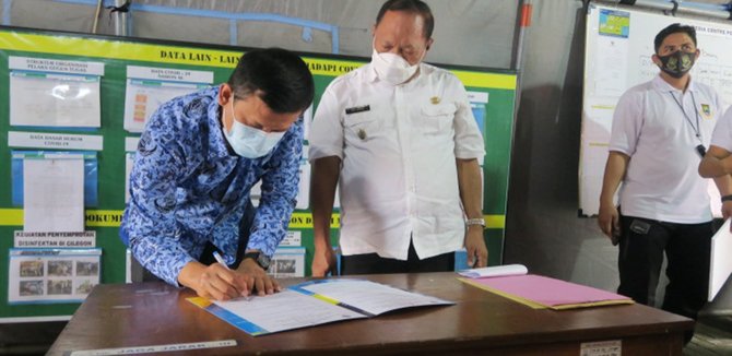 bbplk serang sumbang apd untuk penanganan covid 19 di cilegon